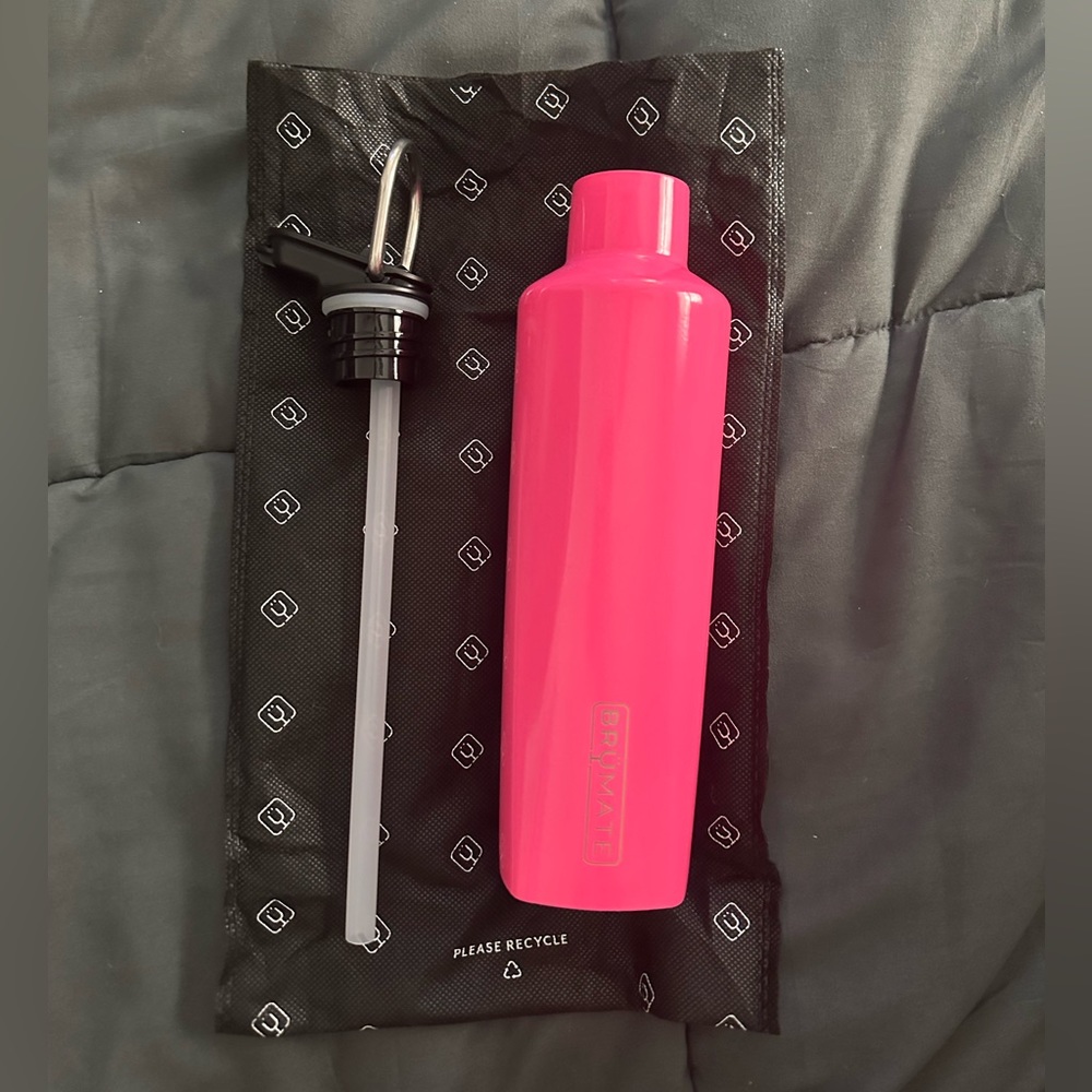 BRUMATE ReHydration Mini 16oz - Neon Pink